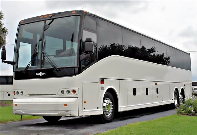 Detroit 56 Passenger Charter Bus